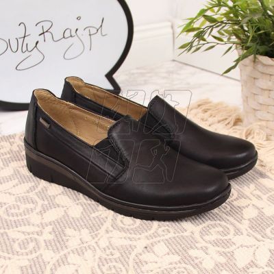 4. Leather slippers Helios W H350E black