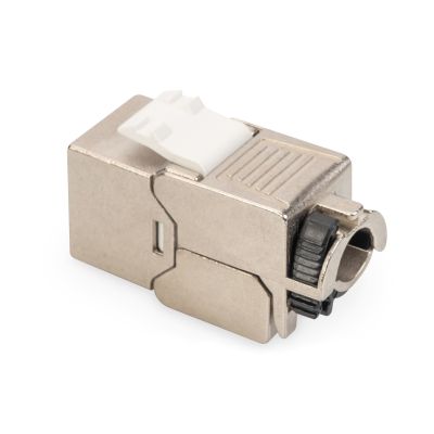 38. Keystone jack RJ45 (8P8C) cat. 6A, STP, shielded, tool-free, steel, 24 pcs.