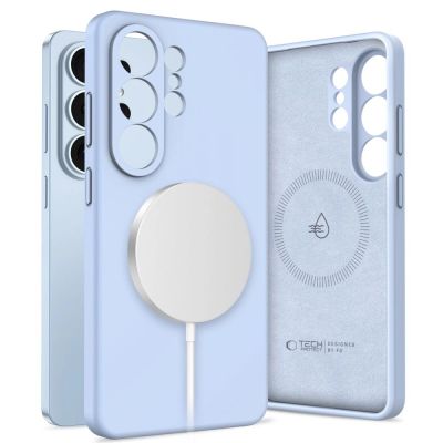 Tech-Protect Silicone MagSafe Case for Samsung Galaxy S26 Ultra - Blue