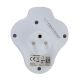 4. ESPERANZA ELK304W 3-OUTLET ELECTRIC SWITCH WITH SWITCH, WHITE