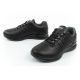 8. Grisport men's Nero avon leather sports shoes black comfortable lightweight