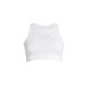 6. CASALL Iconic Longline Sports Bra White