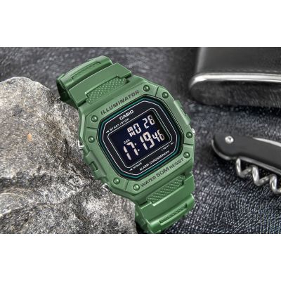 5. CASIO W-218H-3BVEF Unisex Watch + BOX