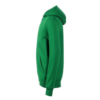 3. Children's Trendy Zipper Sweatshirt (Grass Green)