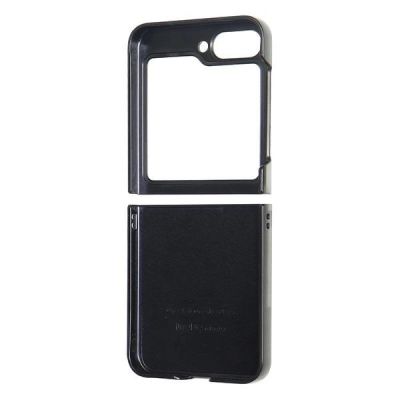 7. Audi Synthetic Leather MagSafe Case for Samsung Galaxy Z Flip 6 - Black