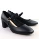 3. Black Sergio Leone PB176 low-heel pumps with strap