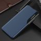 14. Eco Leather View Case elegant case with a flap and stand function for Samsung Galaxy A73 blue
