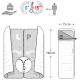 32. Sleeping bag Meteor Dreamer 81124-81125