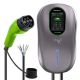 5. Qoltec EV Charging Station 2in1 Type2 22kW Wi-fi LCD RFID 3 Phase Wallbox 5m