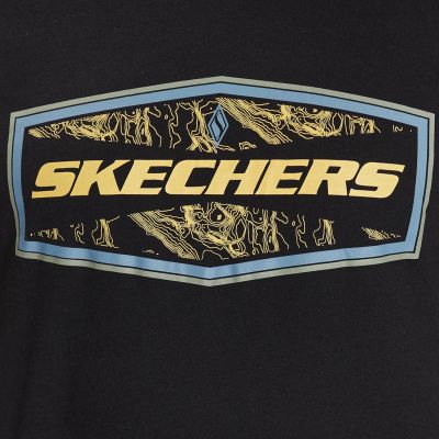 3. Skechers Tricou Latitude MTS368-017 Black L