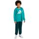 10. Adidas Essentials green kids tracksuit JN2427