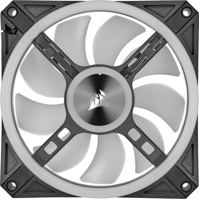 15. Corsair | QL Series Dual 140mm PWM Fan Kit with CORE Lighting Node | QL140 RGB Lighting | Case Fan