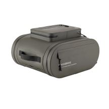 Rockbros waterproof bike pannier, for trunk, capacity 14l - gray