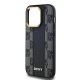 6. DKNY Leather Checkered Mono Pattern MagSafe Case for iPhone 13 Pro Max - Black