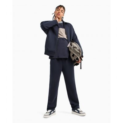 4. Armani Exchange Men's Stand-Up Collar Sweatshirt (6DZMJL-ZJZGZ-1510)