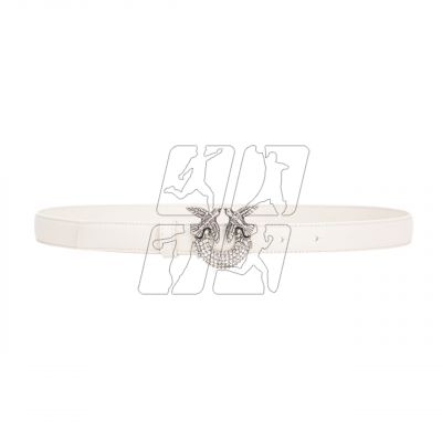 3. Pinko belt with crystals H2 W 100143A110 white