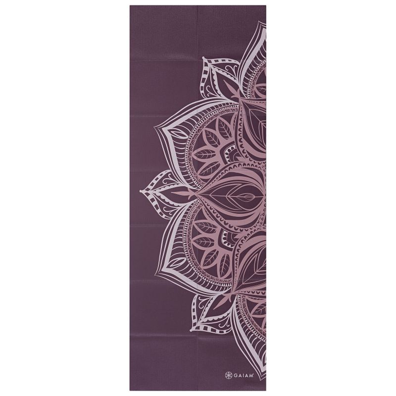 5. Gaiam Cranberry Point 2 MM 63640 yoga mat