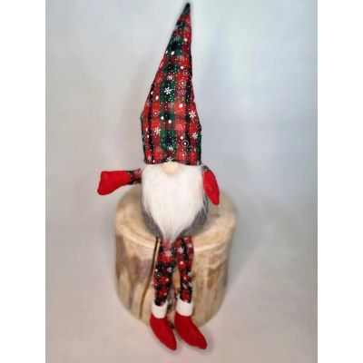 22. DECORATIVE ELMON 30+20CM GREEN RED TREAD