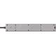 2. Brennenstuhl 1159780615 1.5 m power strip 5 x network sockets Indoor Black, Gray