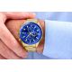 4. Men's Watch Giewont Chronograph Sapphire Gold Blue GW7290-B6