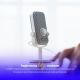 49. ENDORFY Solum Voice S Onyx White Microphone (EY1B015)