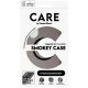 4. CARE by PanzerGlass Flagship Urban Combat Black QI Case for Samsung Galaxy S25+ - Semi-transparent Smoke