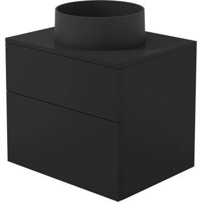 Washbasin cabinet with granite washbasin - 360 mm