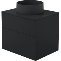 Washbasin cabinet with granite washbasin - 360 mm