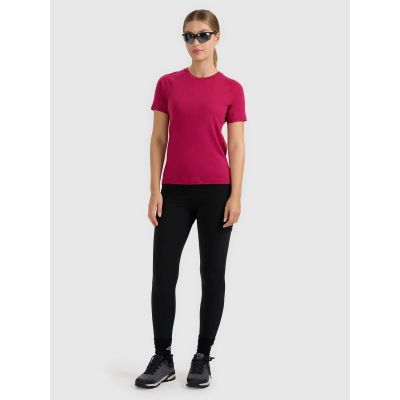 9. Women's quick-drying trekking leggings 4F 4FWAW25TFTIF373-20S