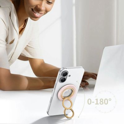 14. Tech-Protect MMR700 Lamano MagSafe Magnetic Phone Holder - Rose Gold