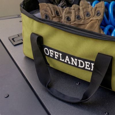 9. OFFLANDER CLOSED BAG WITH TRANSPARENT TOP PVC 28 L