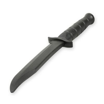 3. Rubber training knife mock knife, black - ARW-5051