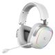 2. Rampage RETSU Headphones Wireless On-Ear BT 2.4G RGB White