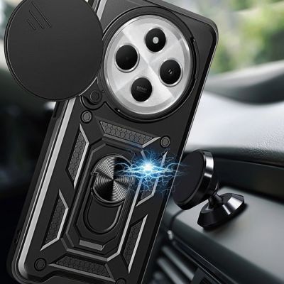 3. Tech-Protect CamShield Pro Case for Xiaomi Redmi 14C / Poco C75 - Black