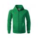 2. Children's Trendy Zipper Sweatshirt (Grass Green)