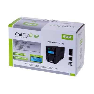 3. EVER EASYLINE 650AVR USB UPS (T/EASYTO-000K65/00)