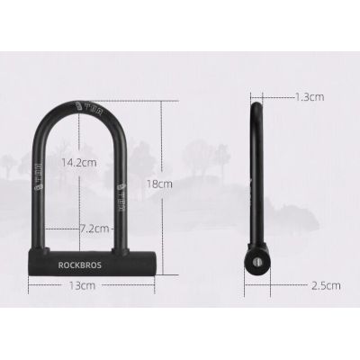 3. Rockbors bicycle lock key 32410607001