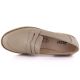 4. Beige leather loafers Jezzi SFY25128