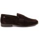 2. Men's suede moccasins soft chocolate Bugatti 311-AW660-1400-6100