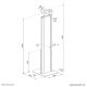 12. Neomounts FL15-628BL1 Tablet Spare Part/Accessory Tablet Stand