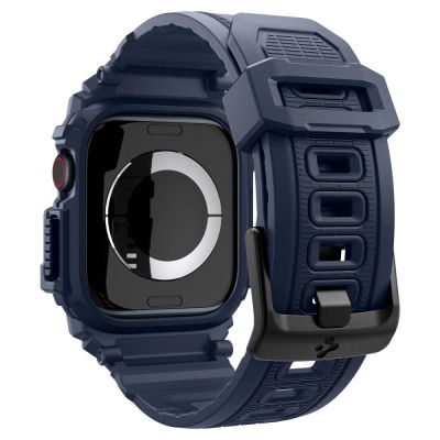 2. Spigen Rugged Armor "Pro" Apple Watch Strap 46mm - Blue