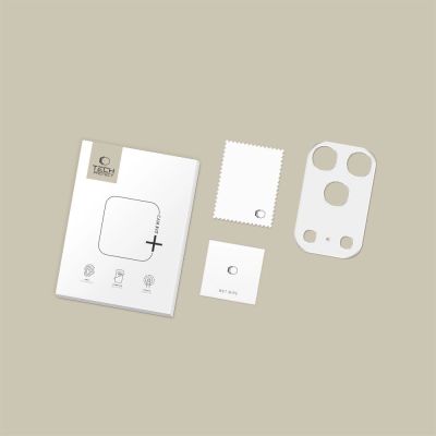 5. Tech-Protect Camalloy Fit+ Camera Cover for iPhone 17 Pro Max - Silver