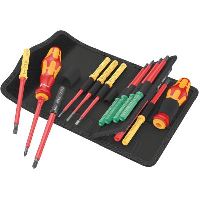 11. KRAFTFORM KOMPAKT VDE 17 UNIVERSAL SCREWDRIVER SET 1, 17 PCS.