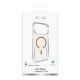2. Puro Lite Mag TPU+PC Case Compatible with MagSafe for iPhone 17 Pro - Transparent with Orange Ring