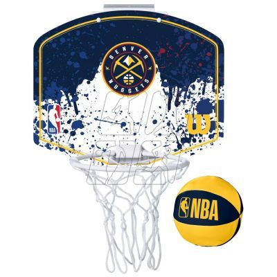 Basketball backboard Wilson NBA Team Denver Nuggets Mini Hoop WTBA1302DEN