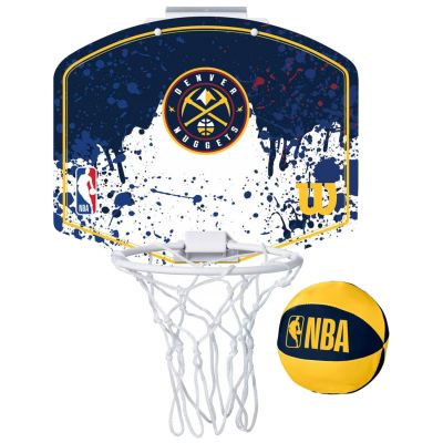 Wilson NBA Team Denver Nuggets Mini Hoop Basketball Backboard WTBA1302DEN