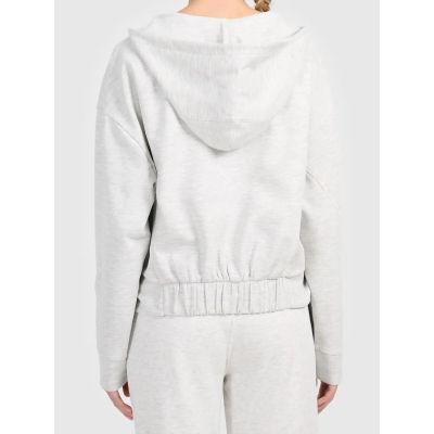 2. Women's envelope hoodie made of very soft knit fabric 4F 4FWAW26TSWSF2661-27M