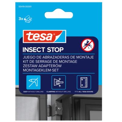 4. TESA 55419-01-00 door stopper Anthracite Aluminum