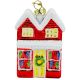 2. MICA Safe Plastic Christmas Bauble – House with 2 Roof Slopes