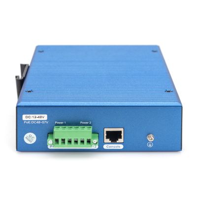 12. Industrial 8+4 10G SFP Port L2+ Gigabit Ethernet POE Switch 8 x GE RJ45 + 4 x 10G SFP Port
